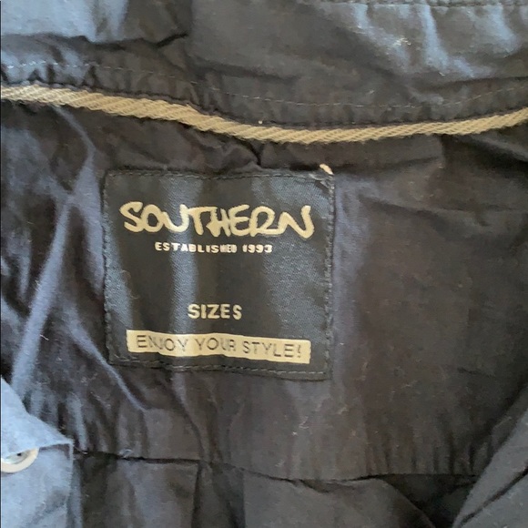 Blue button down - Picture 2 of 3